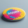 Magnetic Name Tag